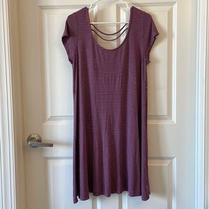 Motherhood Maternity Casual Stripe Dress